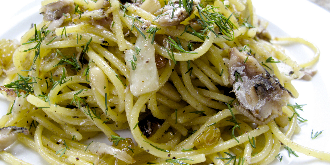La pasta con le sarde B&amp;B Palermo Conte Camillo